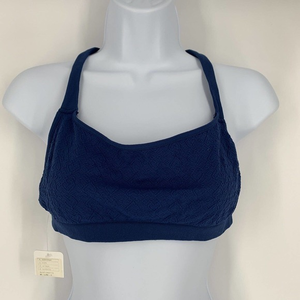 Intimately Free People Sheer Racerback Blue Bra‎ Bralette Women’s L/XL NWT
